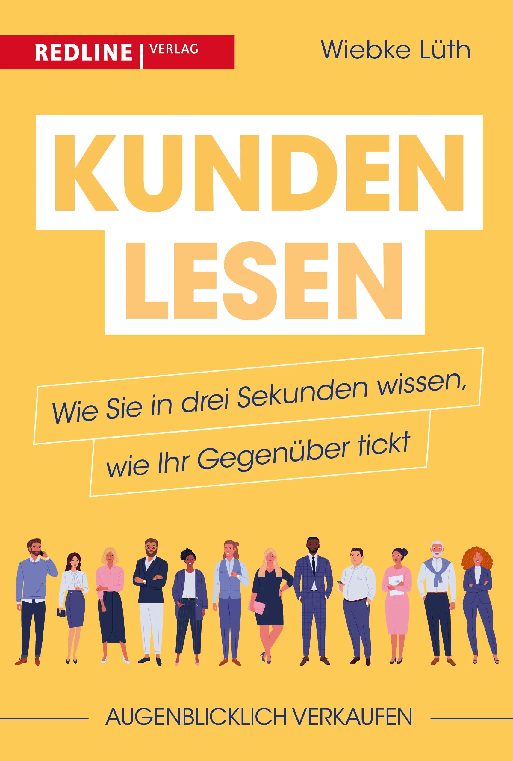 Buchcover von 'Kunden lesen' - Taschenbuch von Wiebke Lüth