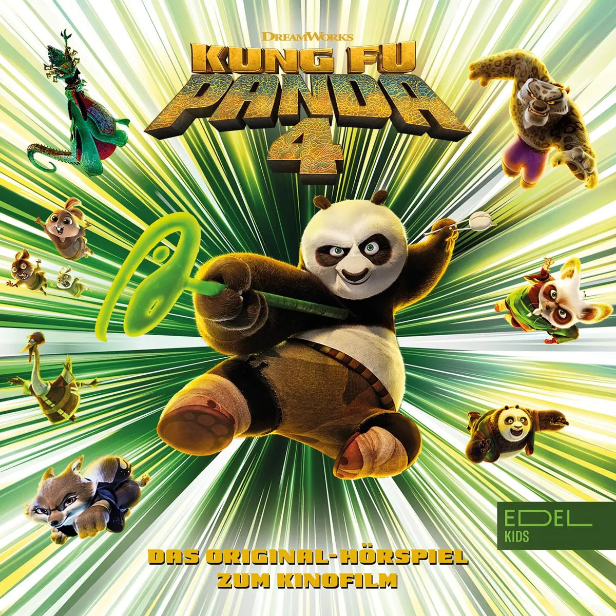 Cover: Kung Fu Panda 4 (Hörbuch Download) von Tobias Meister