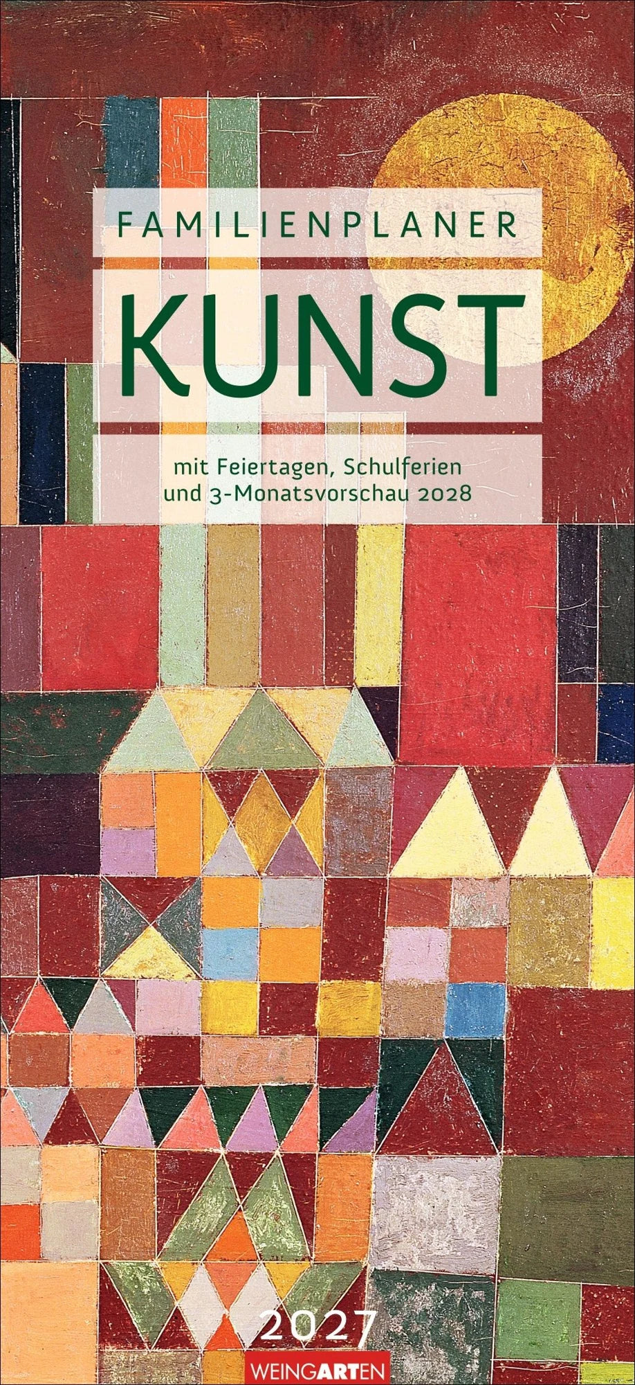 Familienplaner: Kunst Familienplaner 2027