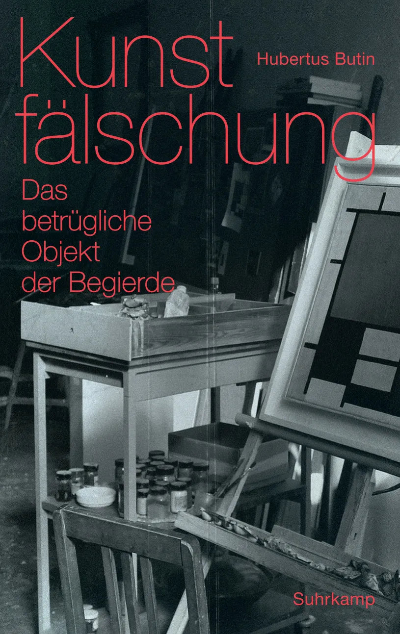 Buchcover von 'Kunstfälschung' - Gebundene Ausgabe von Hubertus Butin