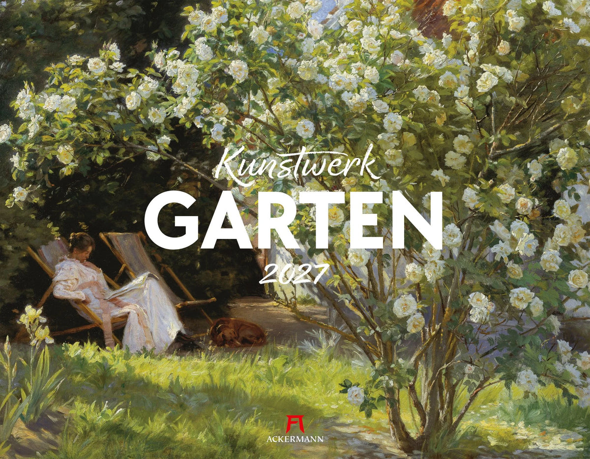 Wandkalender: Kunstwerk Garten Kalender 2027