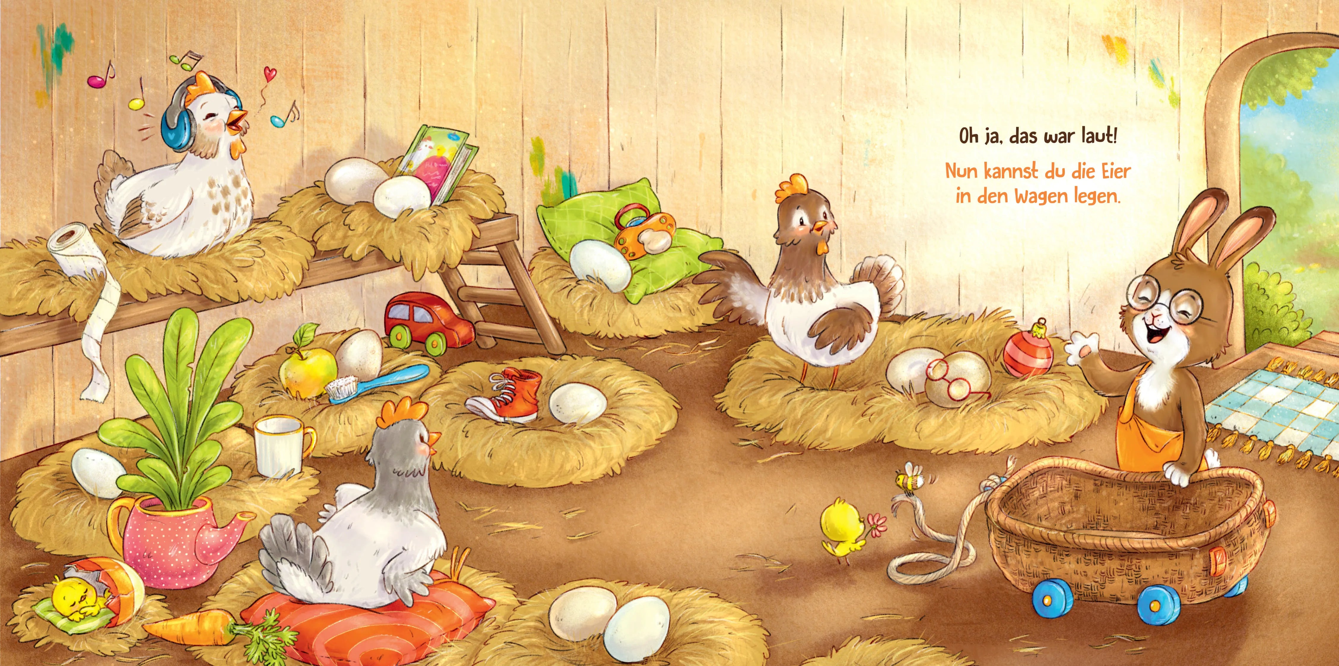 Nora Dahlke - Kunterbunter Eierspaß mit Familie Osterhas'