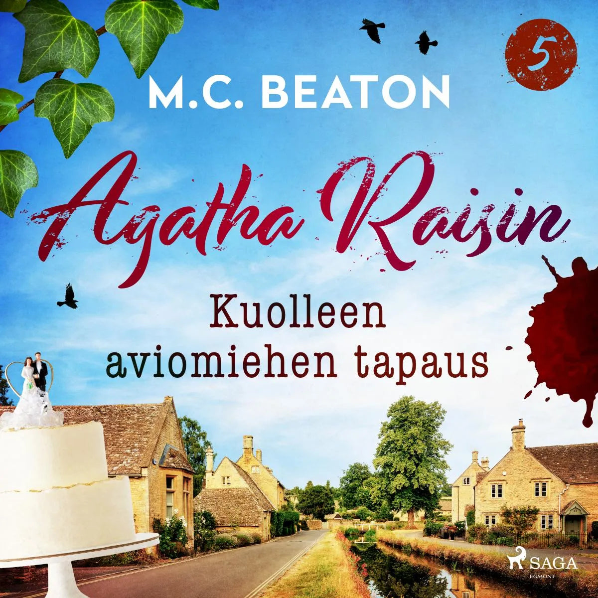 Cover: Kuolleen aviomiehen tapaus (Hörbuch Download) von M.C. Beaton