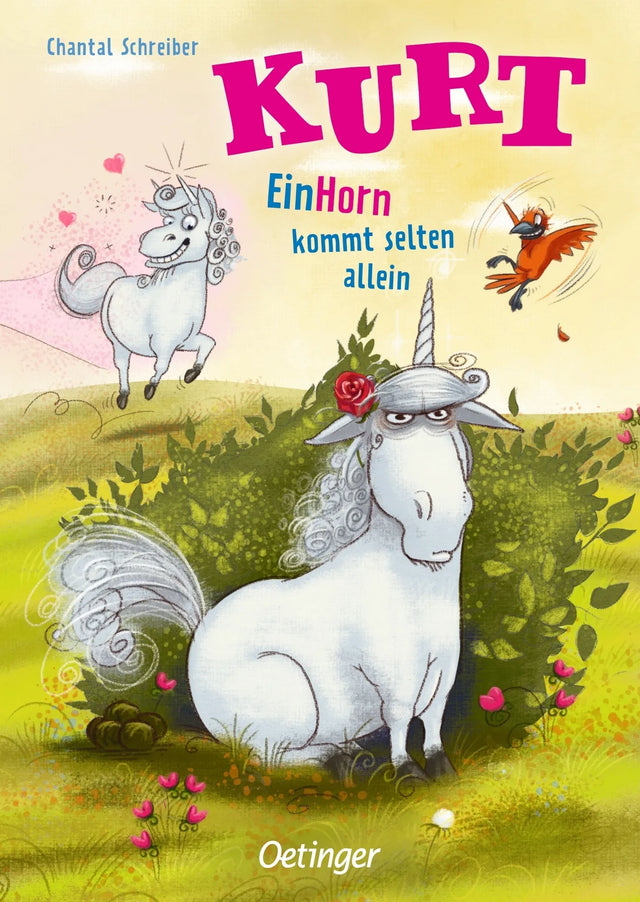 Buchcover von 'Kurt, Einhorn wider Willen 2. EinHorn kommt selten allein' - Gebundene Ausgabe von Chantal Schreiber
