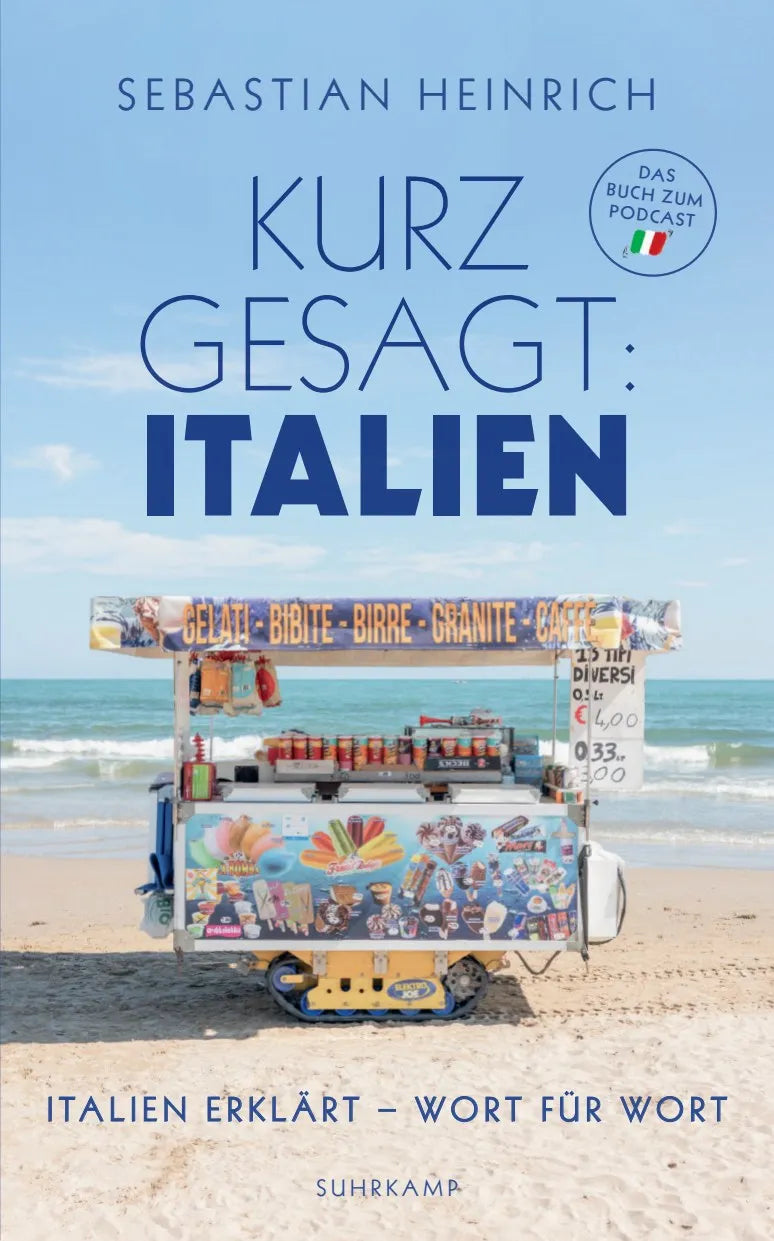Buchcover von 'Kurz gesagt: Italien' - Paperback von Sebastian Heinrich
