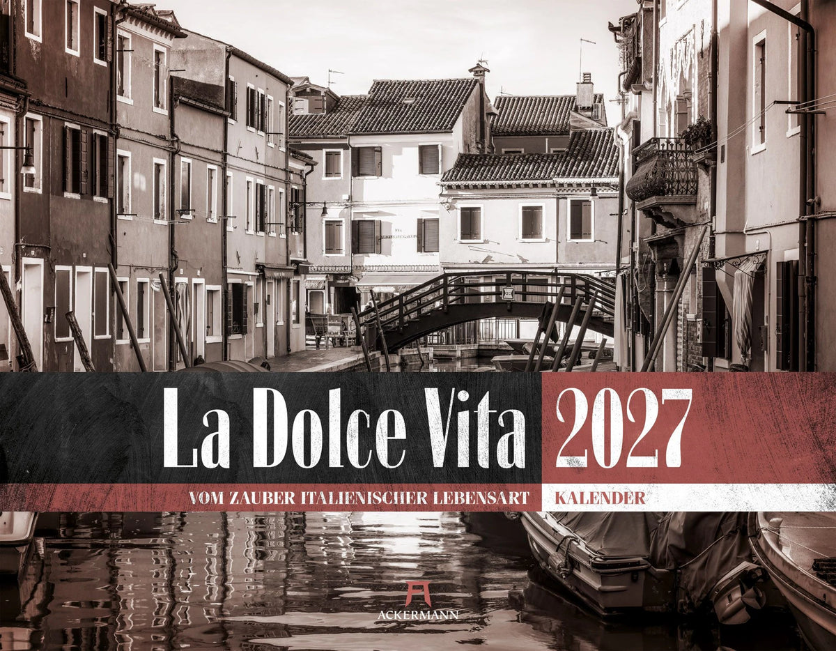 Wandkalender: La Dolce Vita Kalender 2027 | Italienische Lebensart
