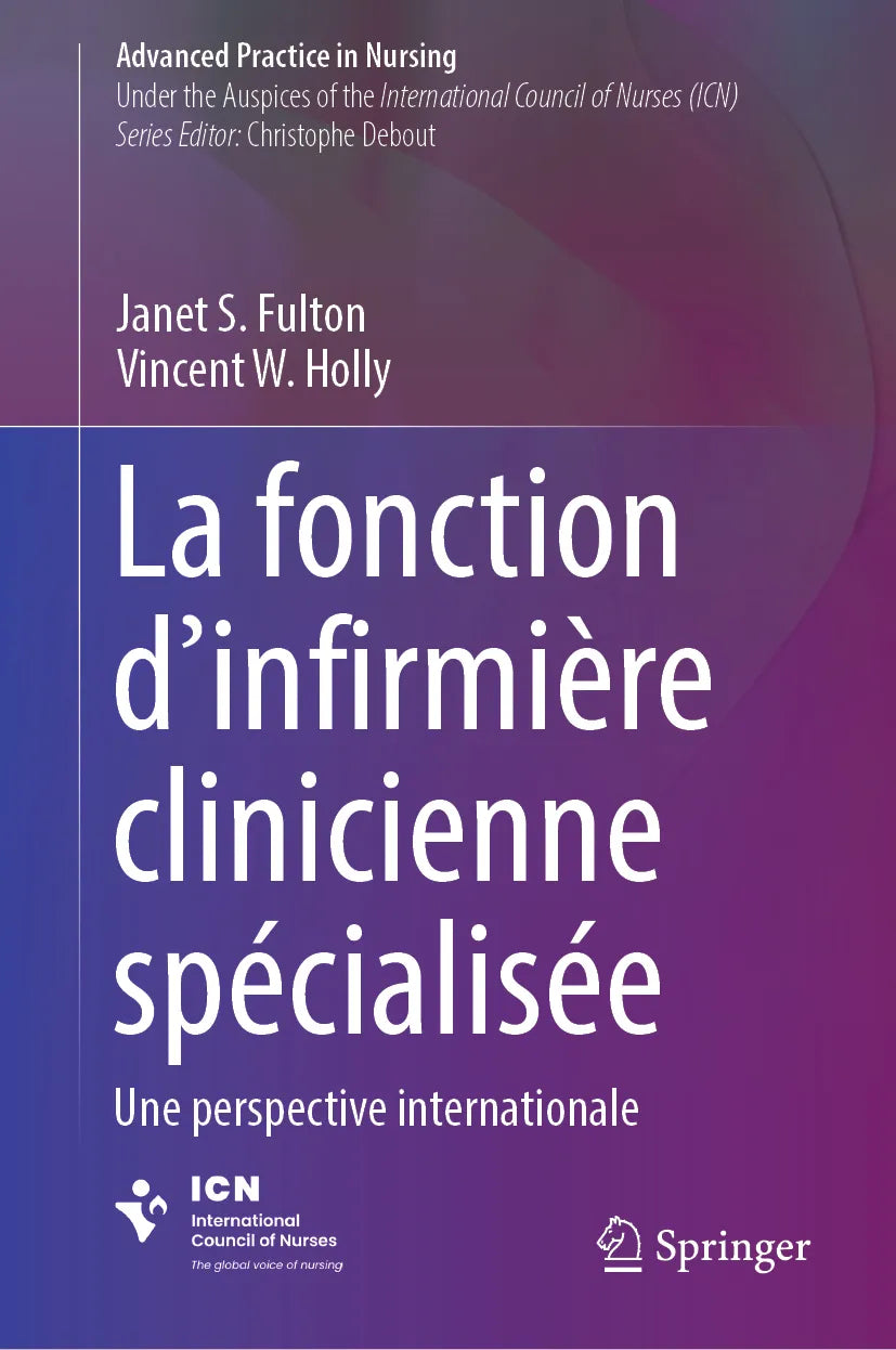 Cover: La fonction d’infirmière clinicienne spécialisée (E-Book)
