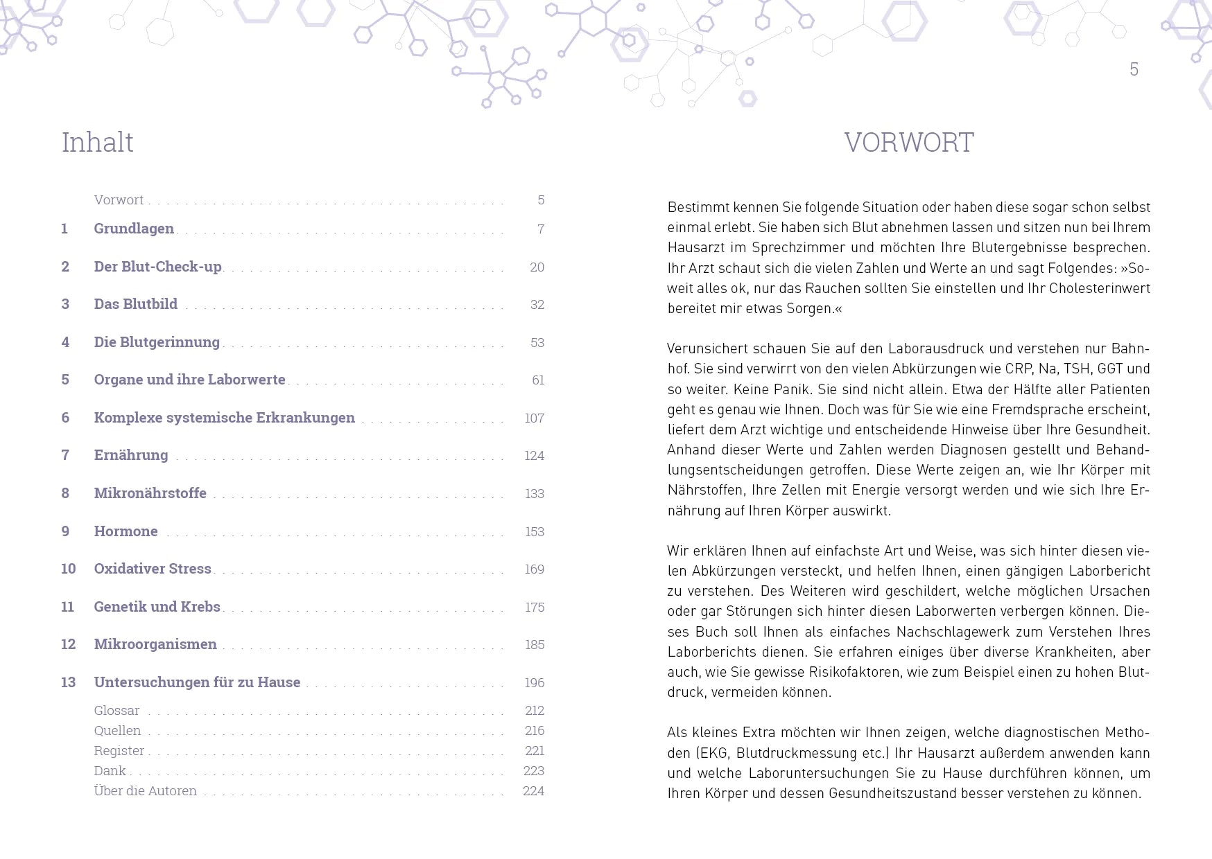 Innenansicht von 'Laborwerte einfach erklärt' - Taschenbuch