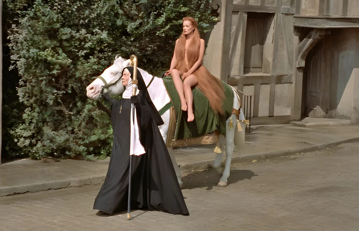 Filmszene 1 aus Lady Godiva - Die nackte Geisel – DVD. Regie: Arthur Lubin