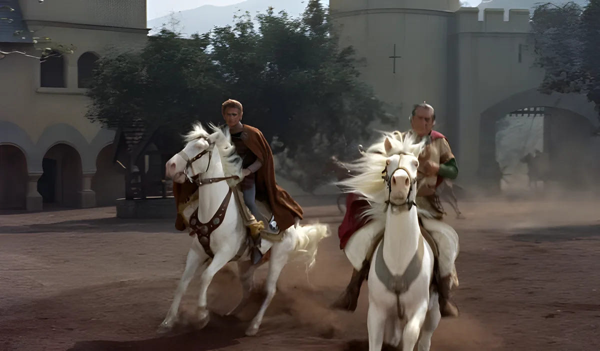 Filmszene 4 aus Lady Godiva - Die nackte Geisel – DVD. Regie: Arthur Lubin