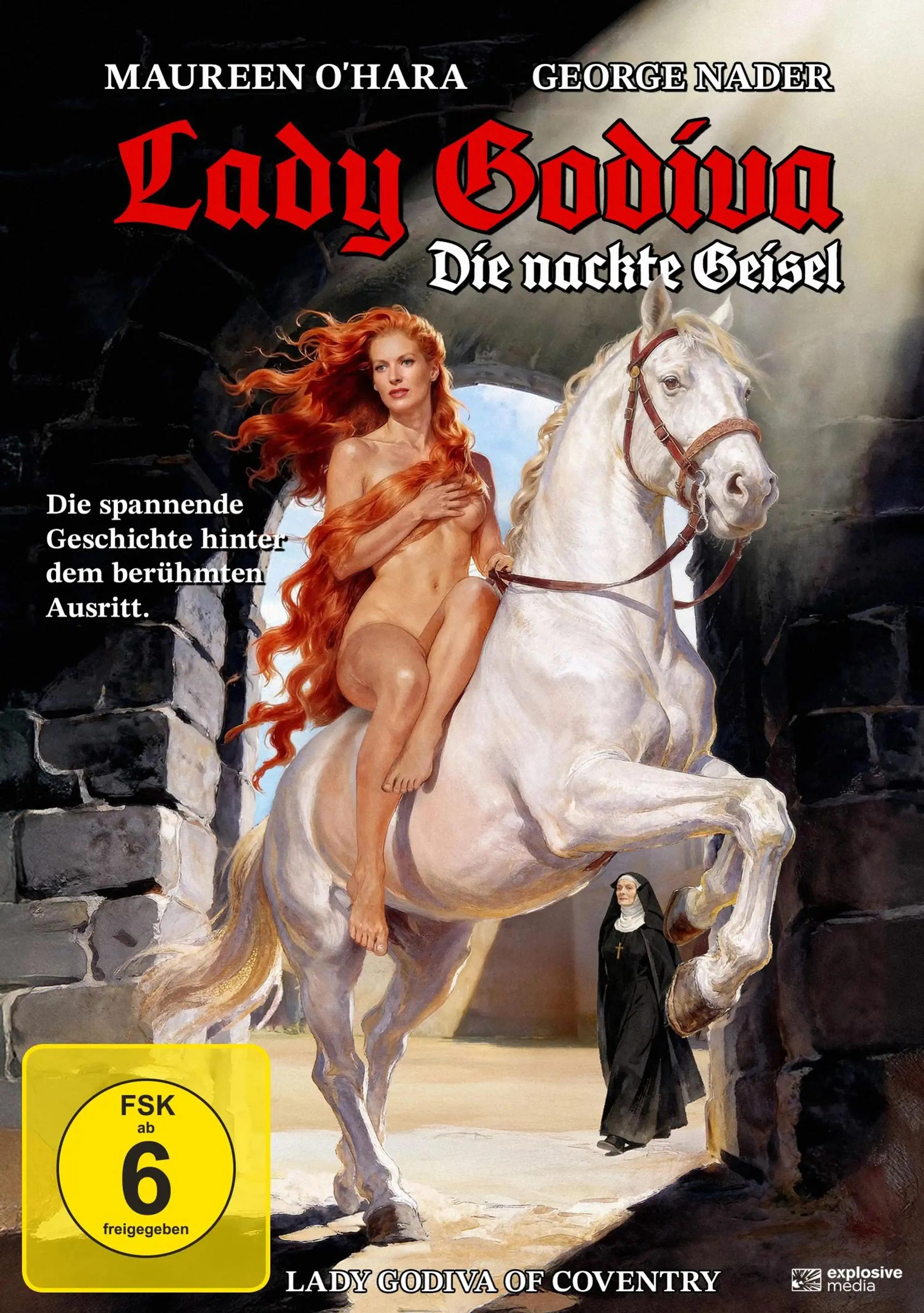 Lady Godiva – Die nackte Geisel DVD Cover – Vorderseitenmotiv