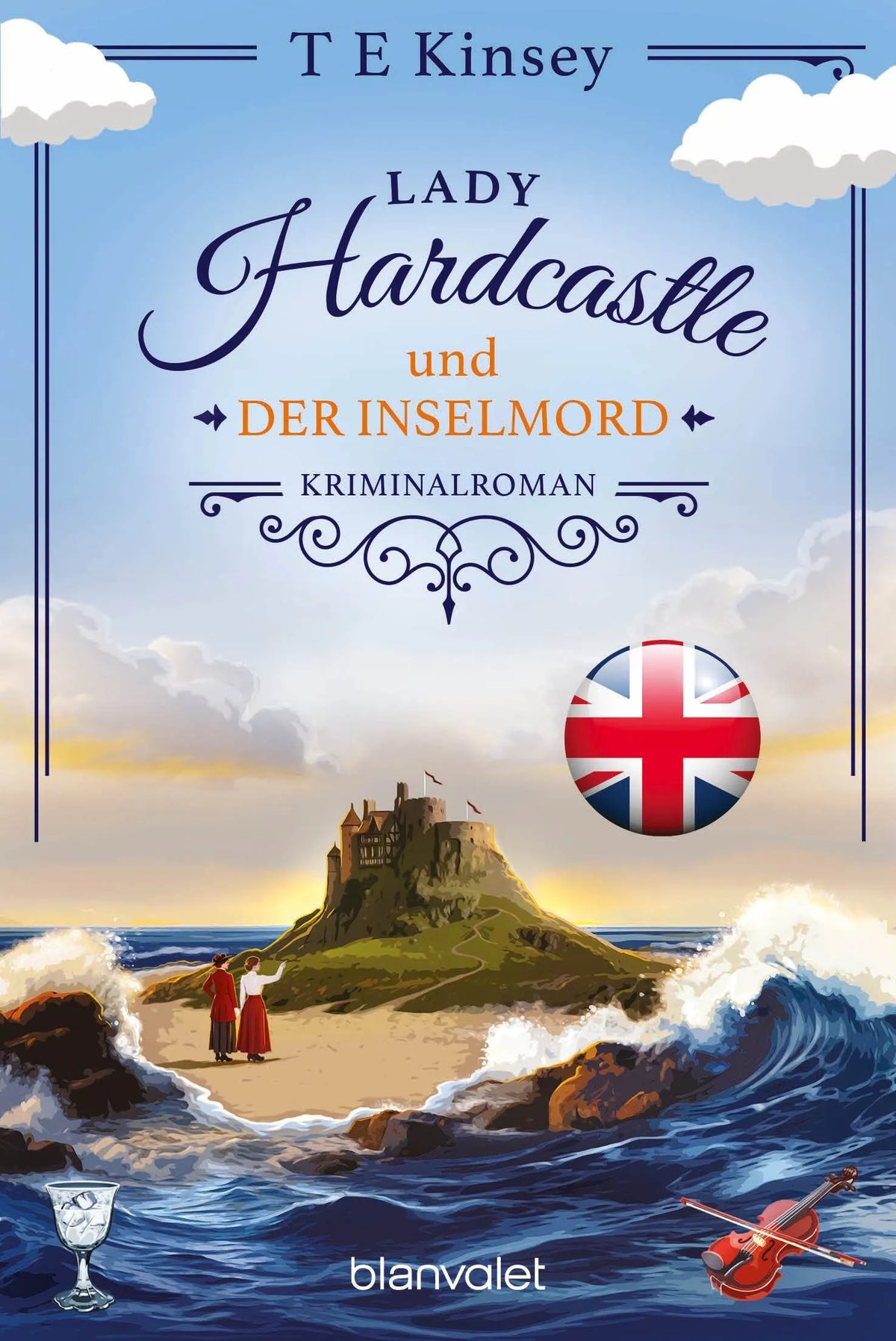 Cover: Lady Hardcastle und der Inselmord (Taschenbuch) von T E Kinsey