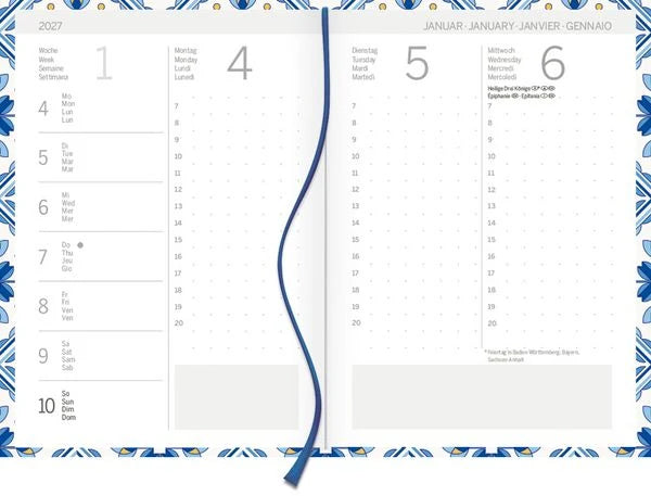Lady-Timer Mosaik 2027 – Ansicht
