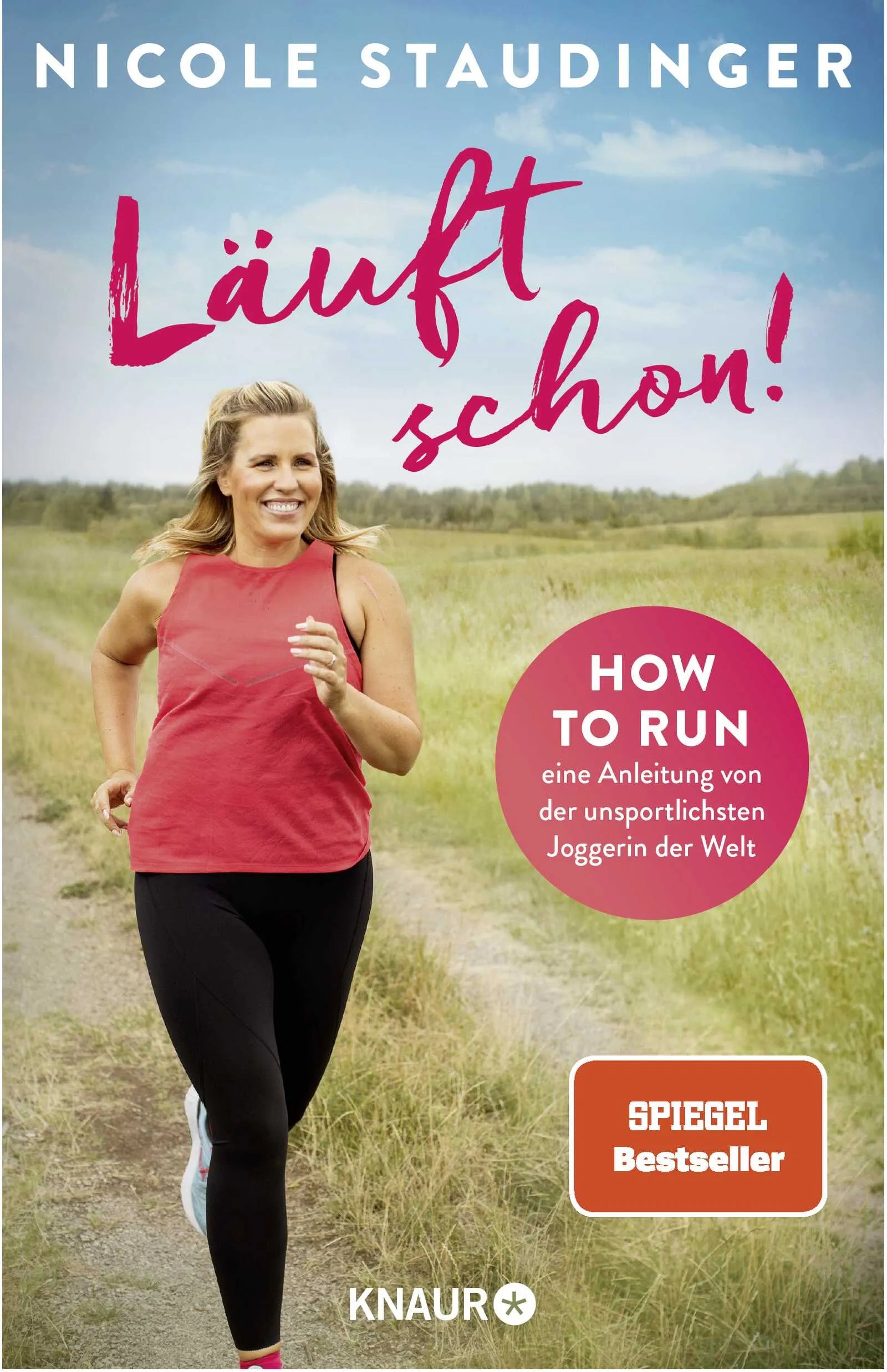 Buchcover von 'Läuft schon!' - Paperback von Nicole Staudinger