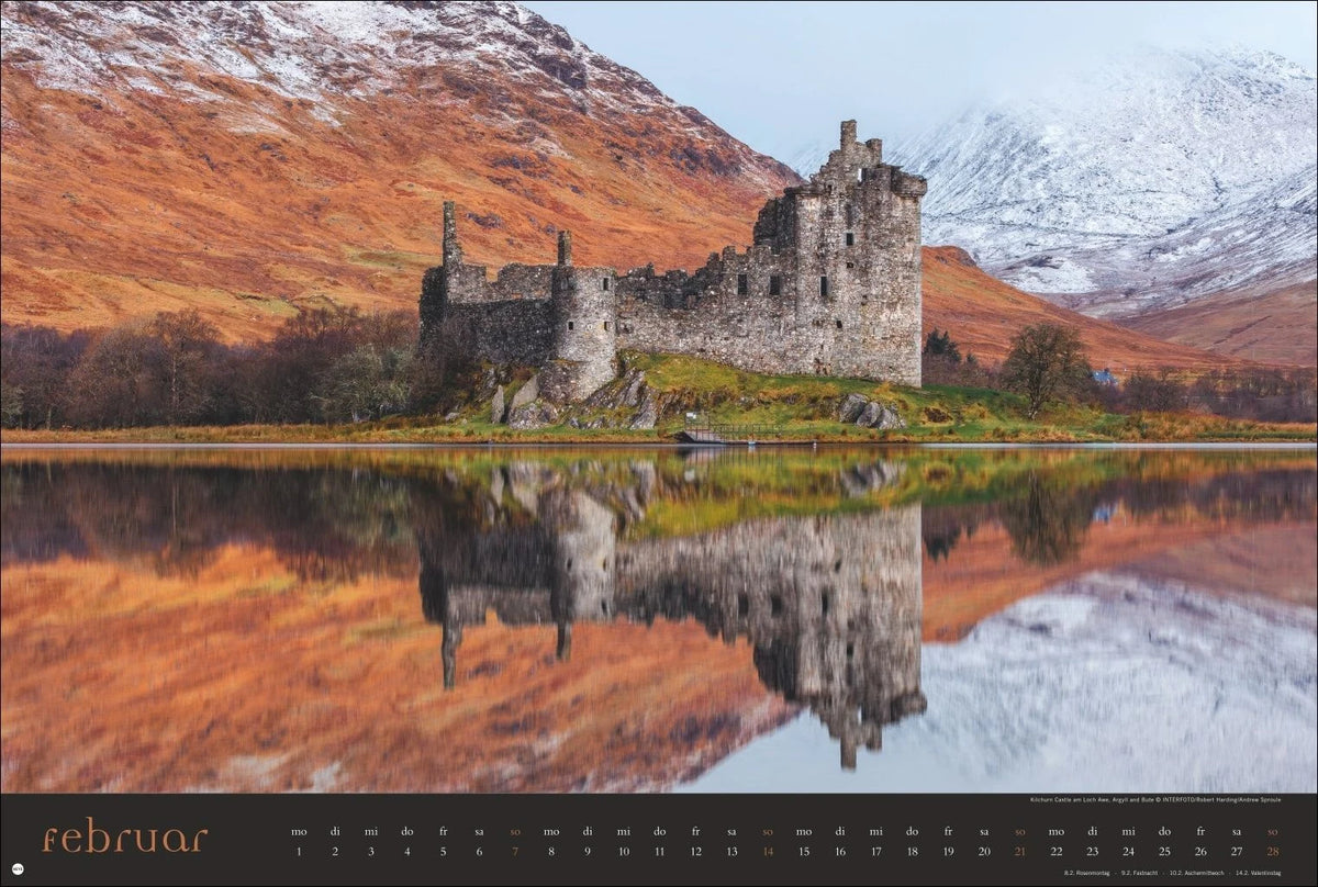 Land of Legends Kalender 2027 - Schottlands Burgen und Schlösser – Ansicht