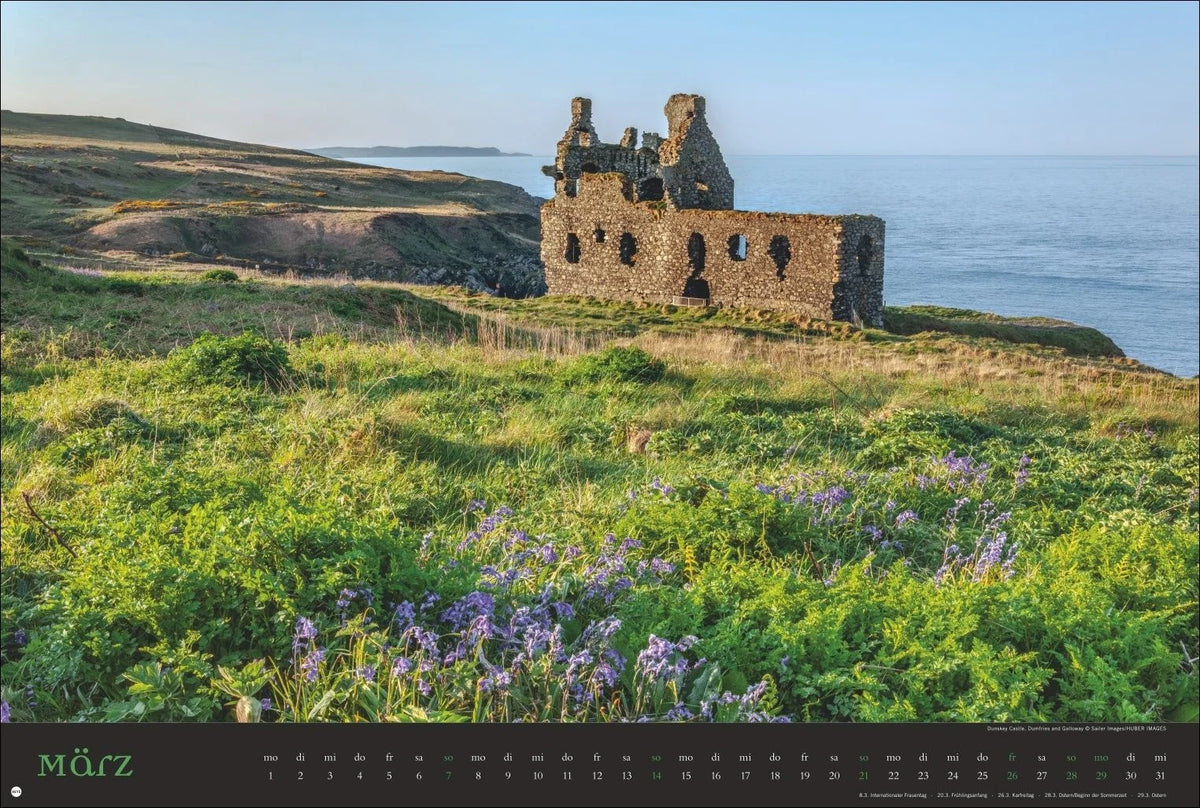 Land of Legends Kalender 2027 - Schottlands Burgen und Schlösser – Ansicht