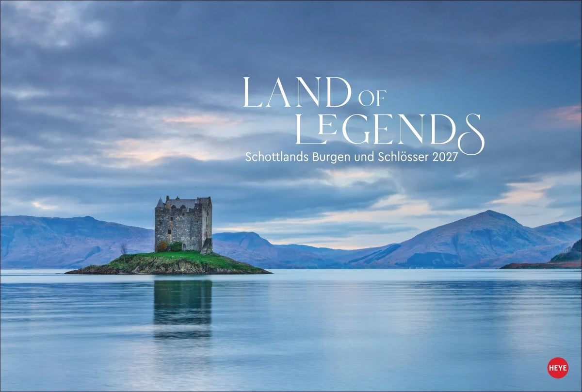 Wandkalender: Land of Legends Kalender 2027 - Schottlands Burgen und Schlösser