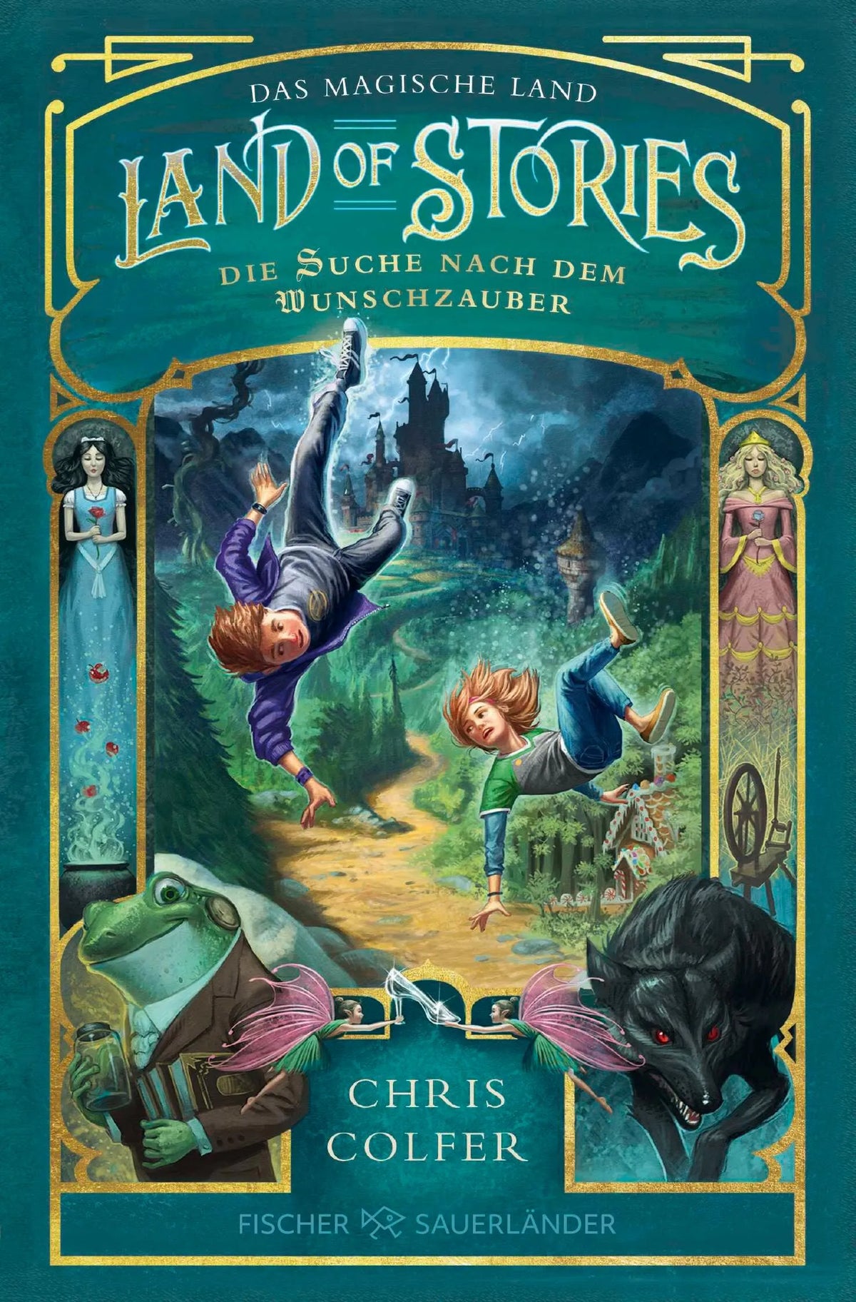 Cover: Land of Stories: Das magische Land – Die Suche nach dem Wunschzauber (Taschenbuch) von Chris Colfer