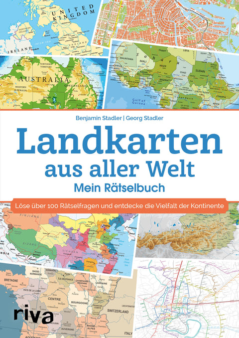 Landkarten aus aller Welt – Mein Rätselbuch