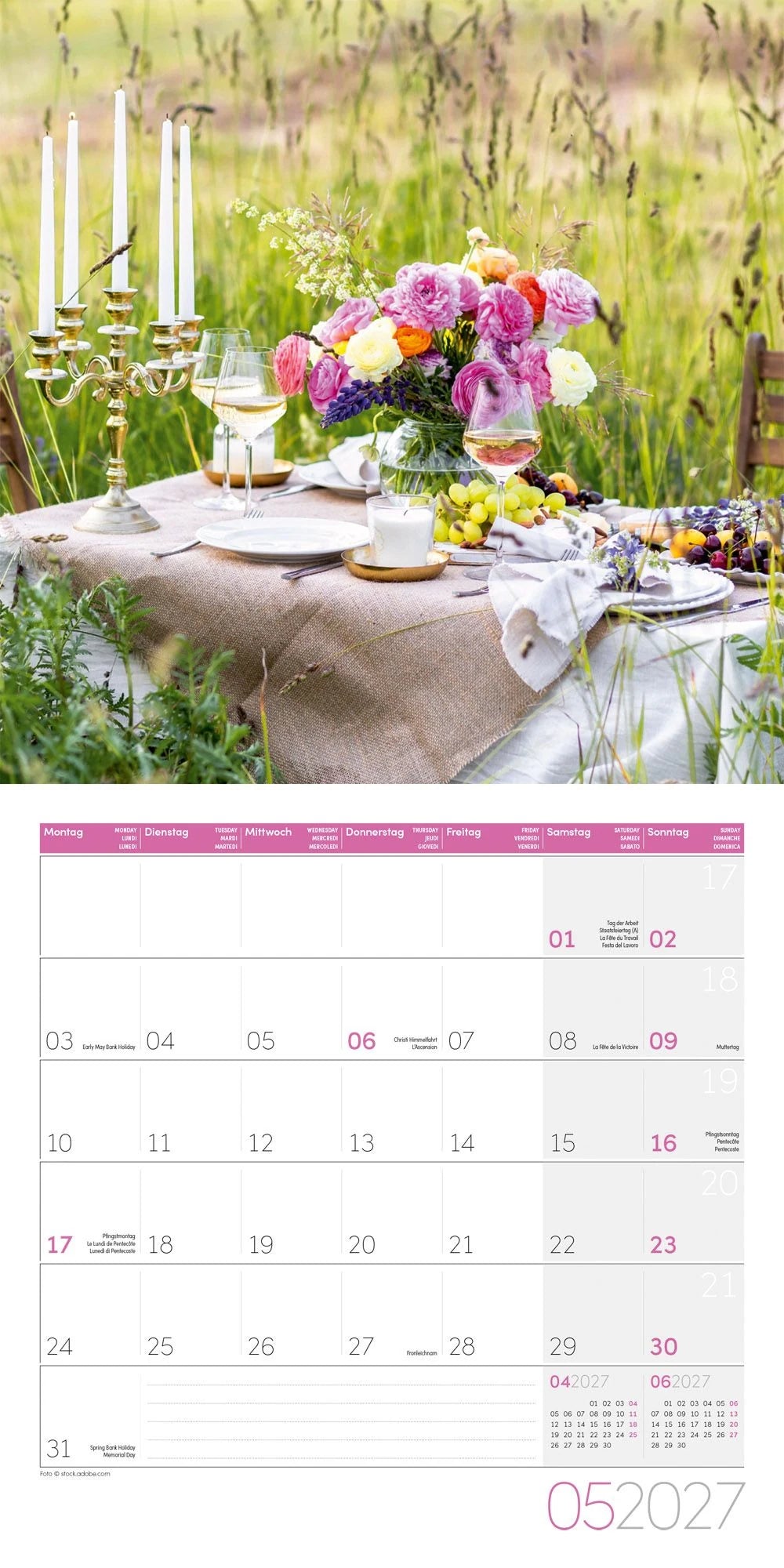 Landleben Kalender 2027 - 30x30 - Art12 – Ansicht