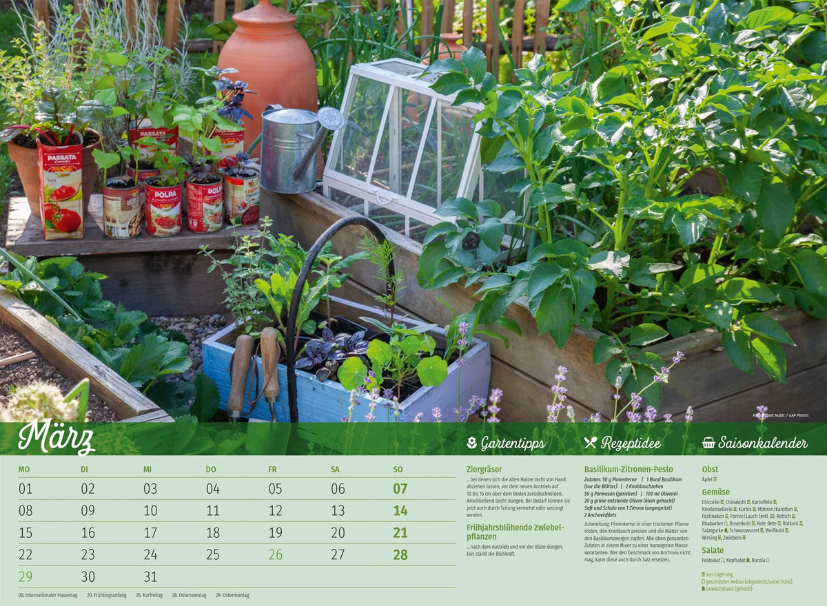 Landliebe Garten-Kalender 2027 – Ansicht
