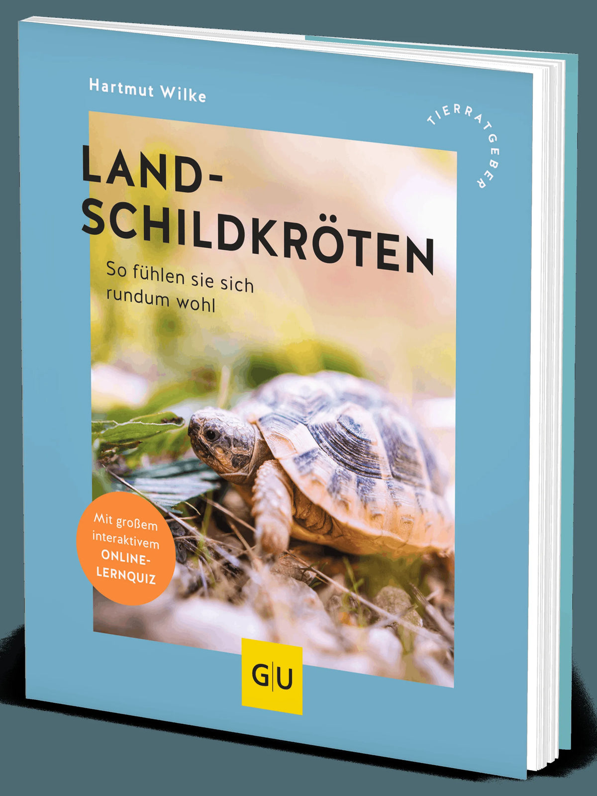 Cover: Landschildkröten (Paperback) von Hartmut Wilke