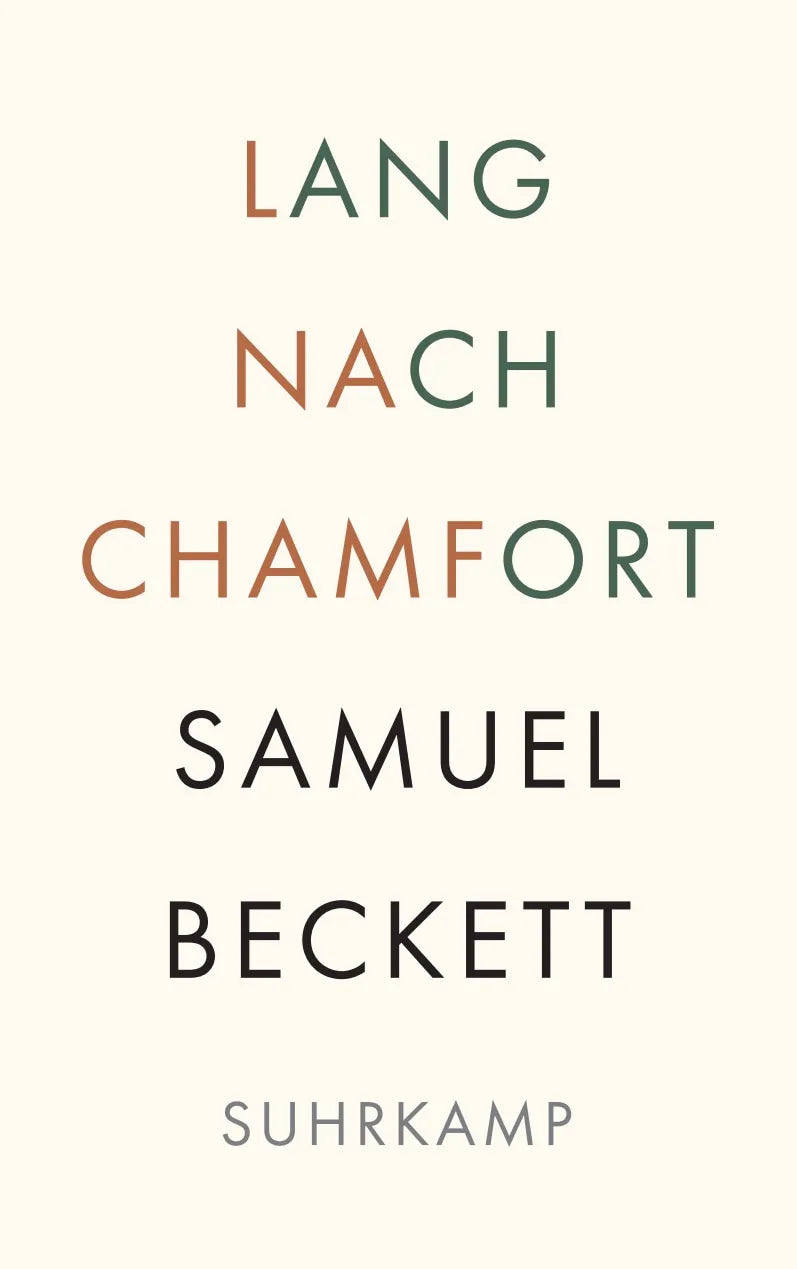 Buchcover von 'Lang nach Chamfort' - Taschenbuch von Samuel Beckett