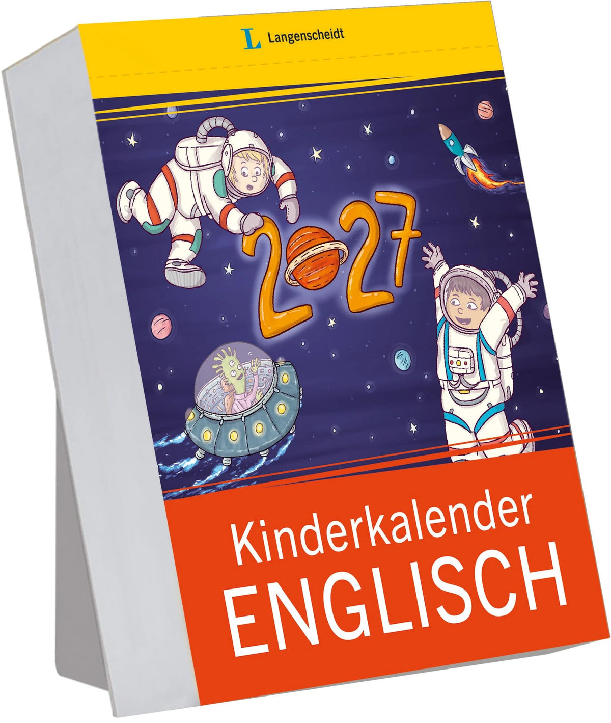 Taschenkalender: Langenscheidt Kinderkalender Englisch 2027