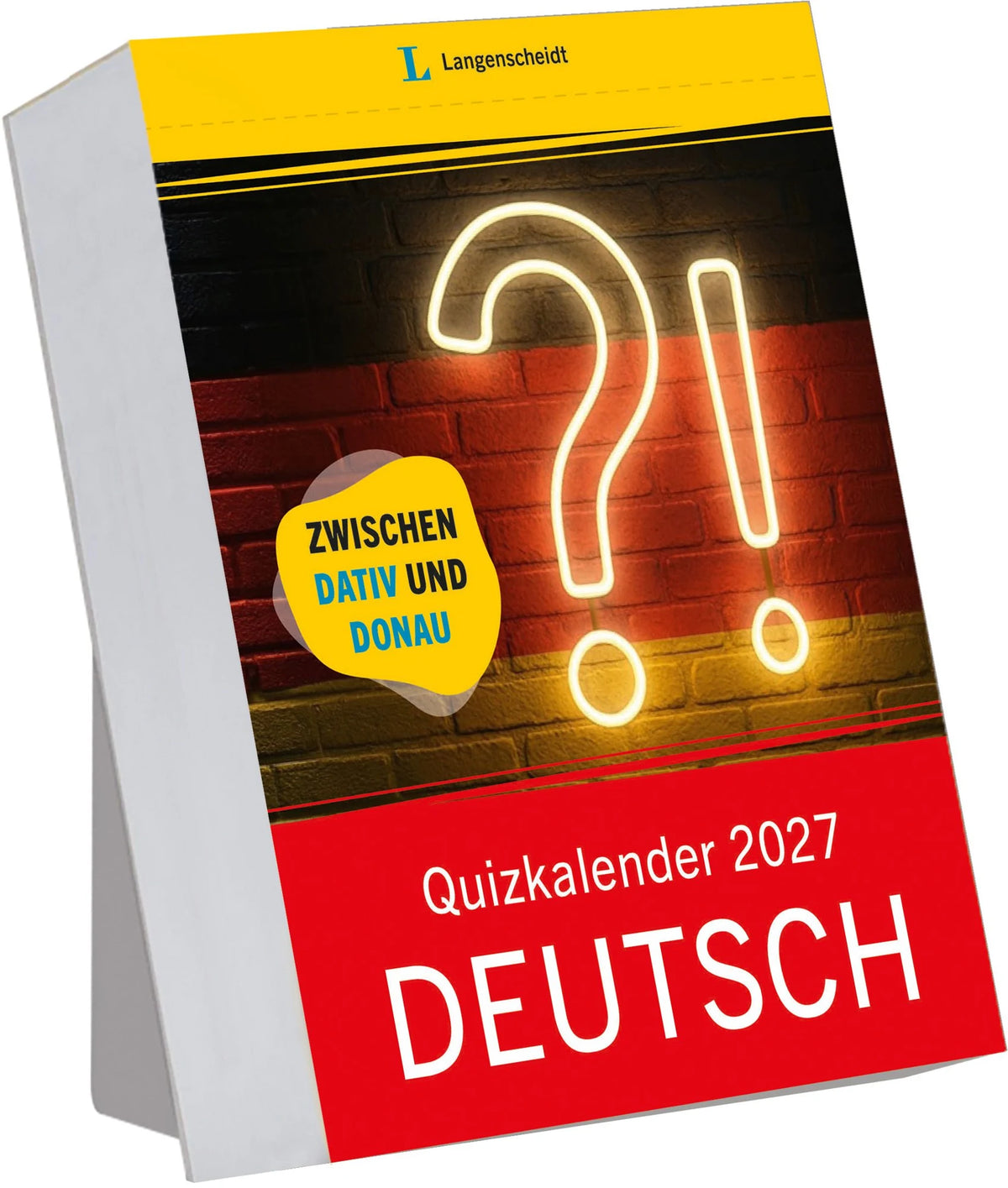 Tischkalender: Langenscheidt Quizkalender Deutsch 2027