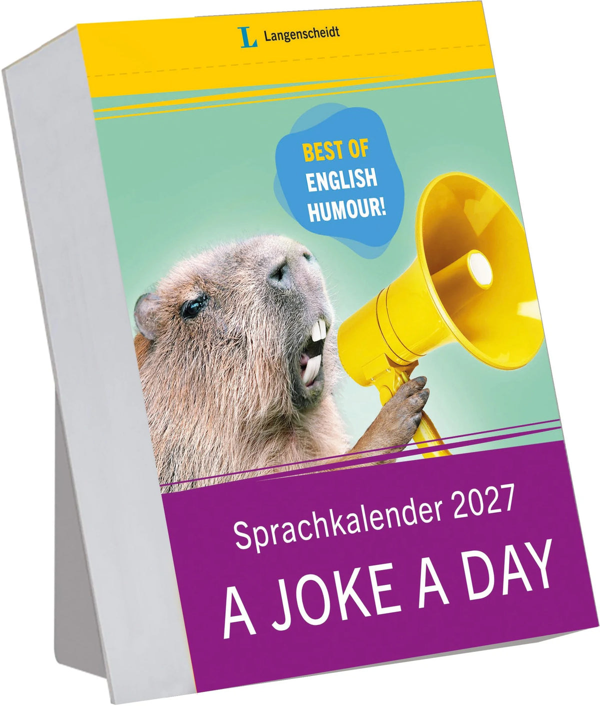 Taschenkalender: Langenscheidt Sprachkalender A Joke a Day 2027