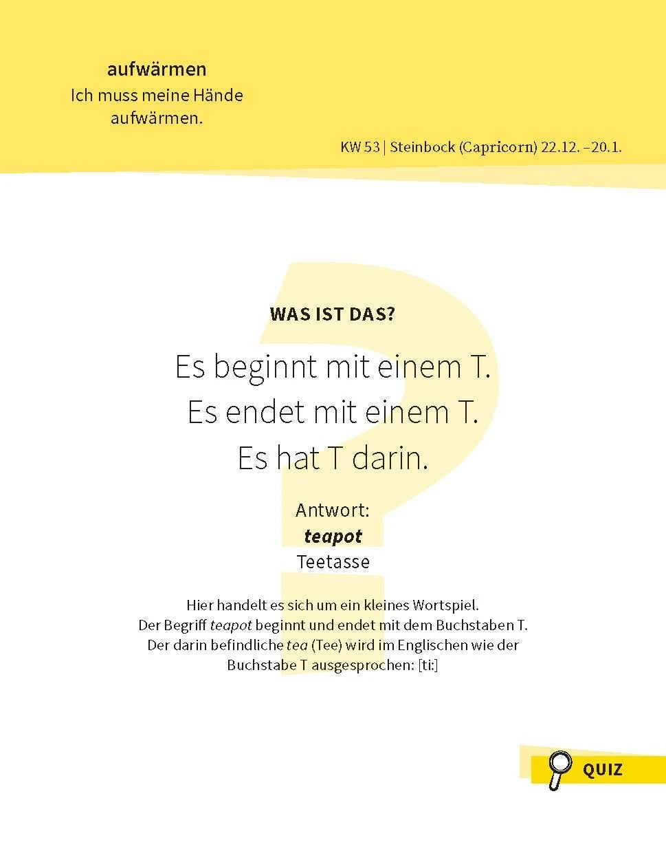 Langenscheidt Sprachkalender Englisch 2027 – Ansicht