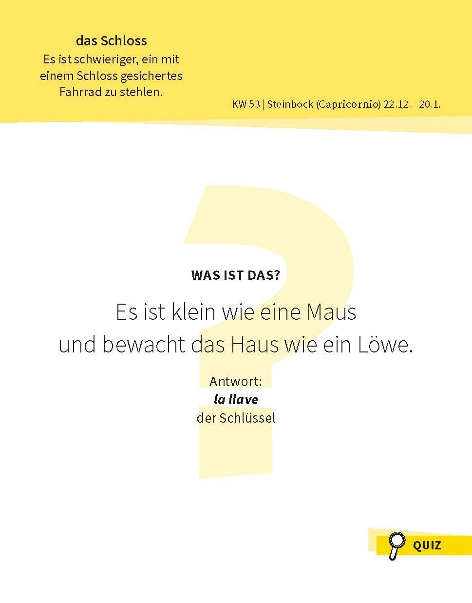 Langenscheidt Sprachkalender Spanisch 2027 – Ansicht