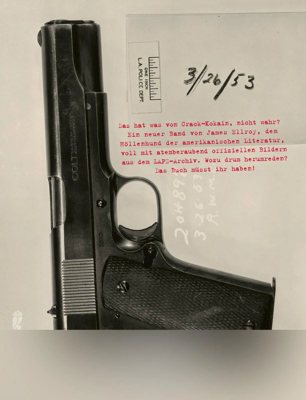 Rückseite: LAPD ’53 (Taschenbuch)