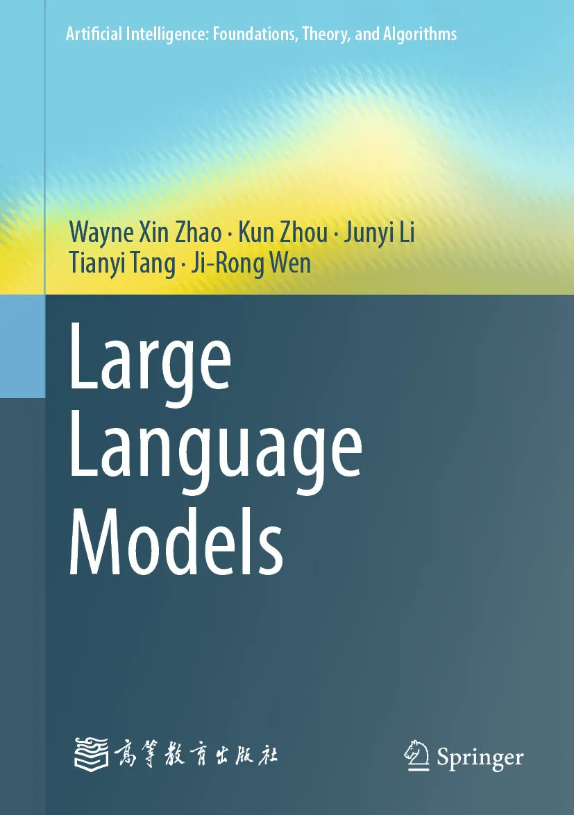 Cover: Large Language Models (E-Book) von Wayne Xin Zhao