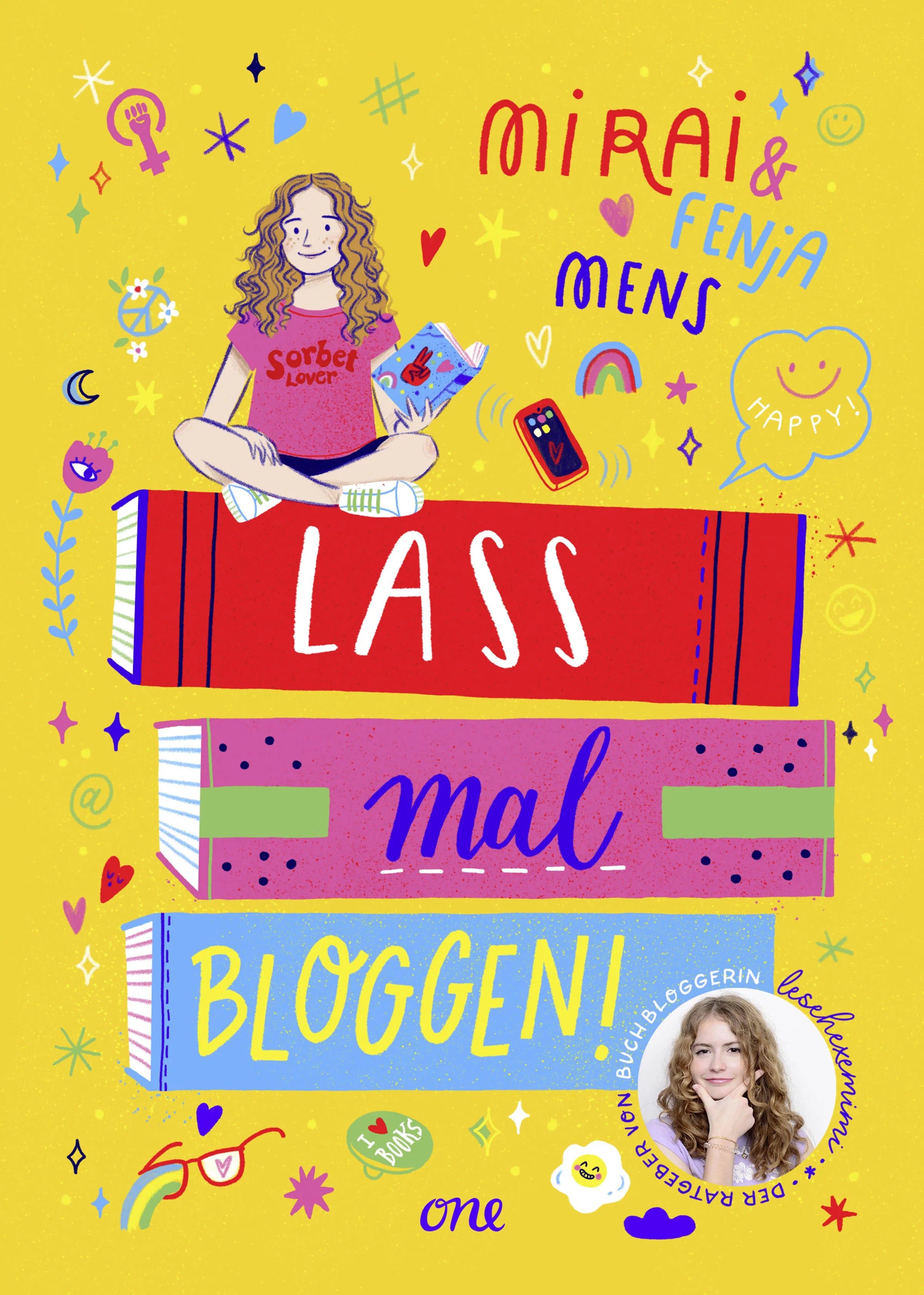 Buchcover von 'Lass mal bloggen! - Der Ratgeber von Buchbloggerin lesehexemimi' - Gebundene Ausgabe von Mirai Mens