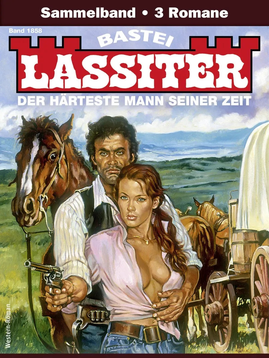 Cover: Lassiter Sammelband 1858 (E-Book) von Jack Slade