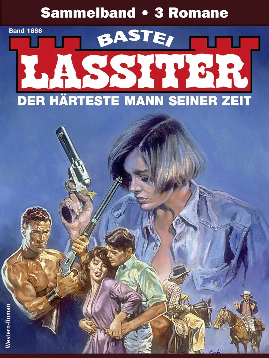Cover: Lassiter Sammelband 1886 (E-Book) von Jack Slade