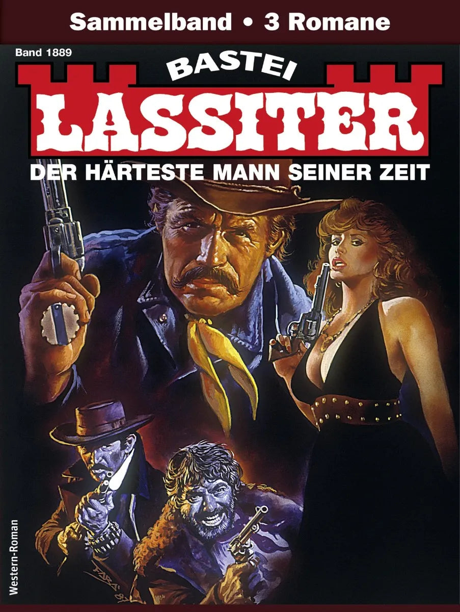 Cover: Lassiter Sammelband 1889 (E-Book) von Jack Slade