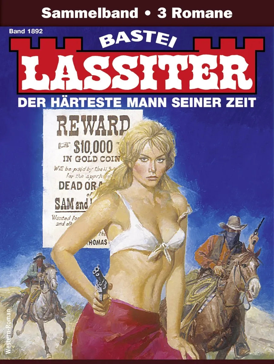 Cover: Lassiter Sammelband 1892 (E-Book) von Jack Slade