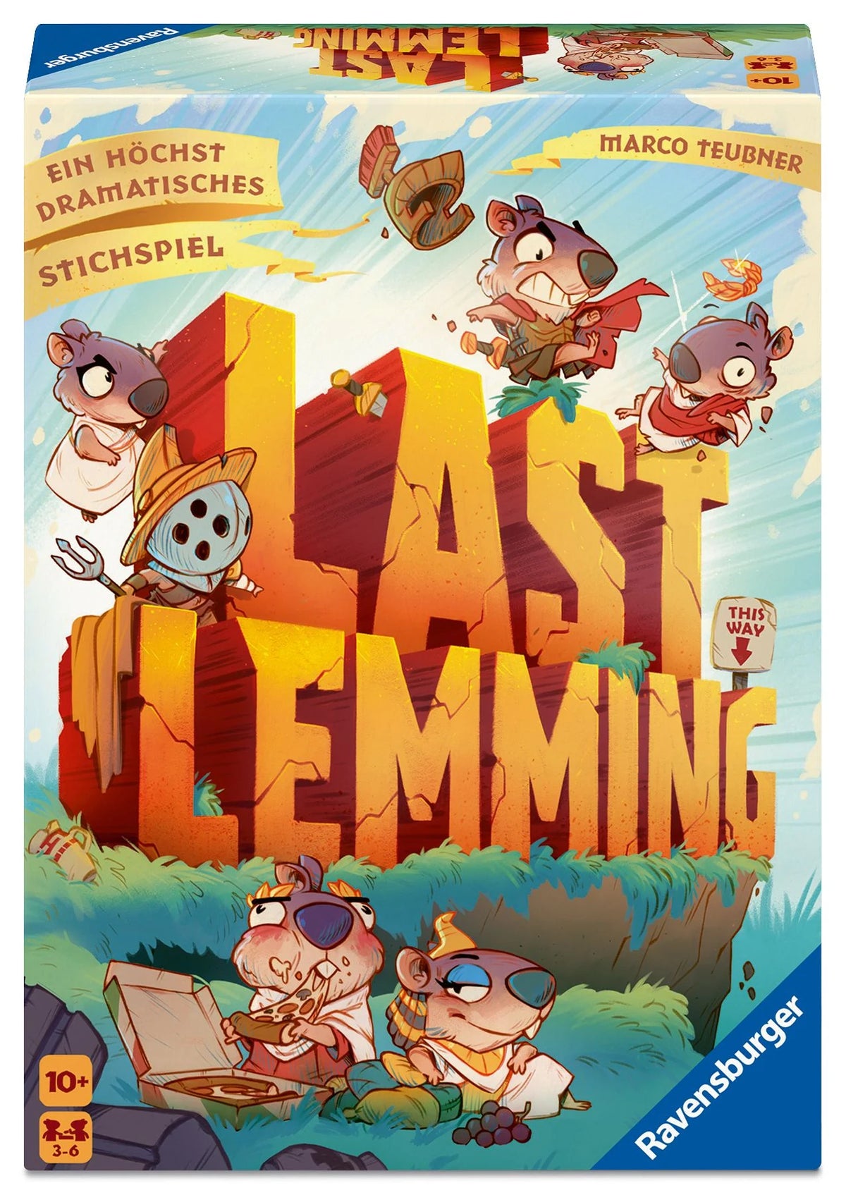 Kartenspiel: Last Lemming: Stichspiel-Drama in vier Akten, für Erwachsene und Kinder ab 10 Jahren
