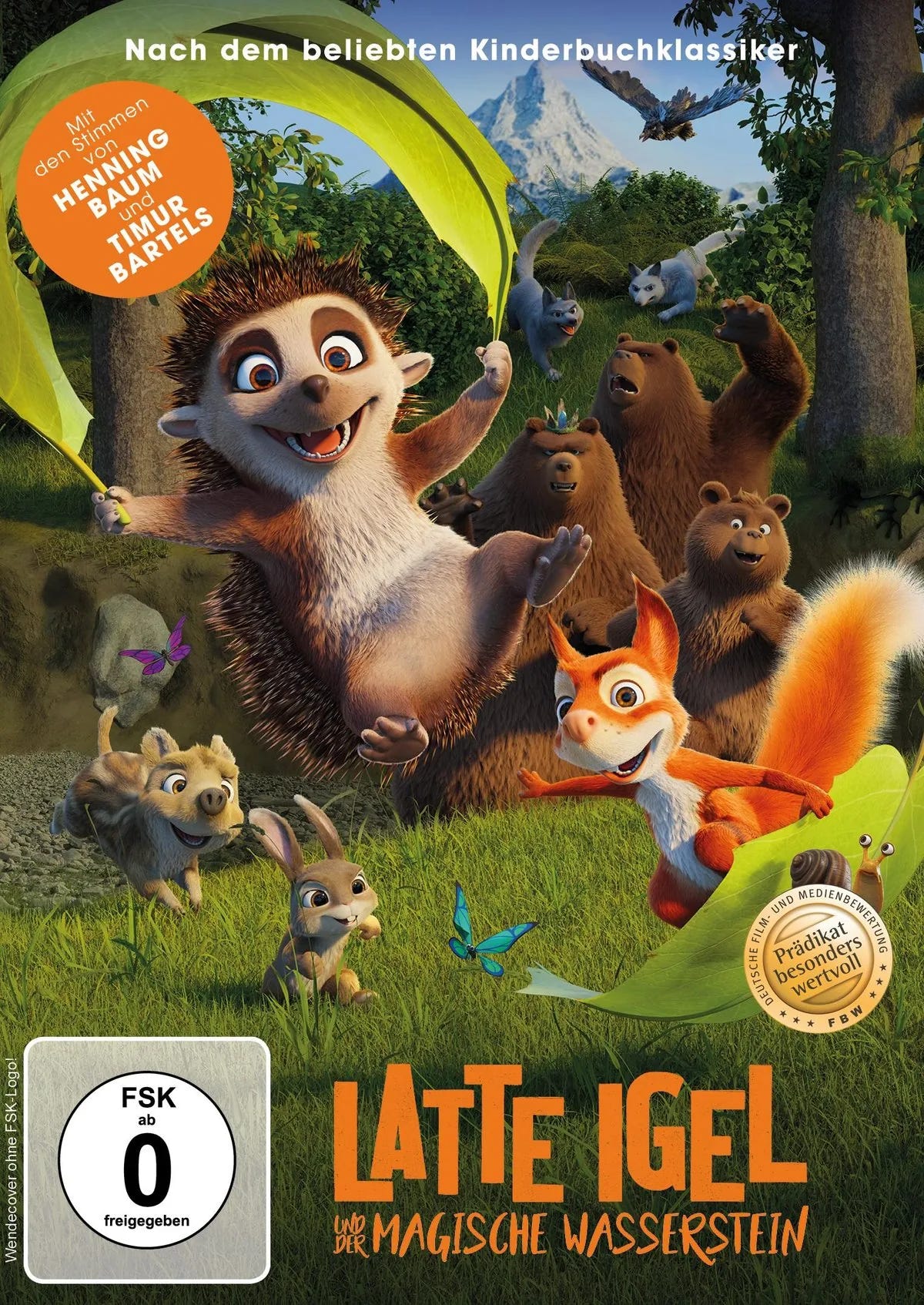 Latte Igel und der magische Wasserstein - DVD