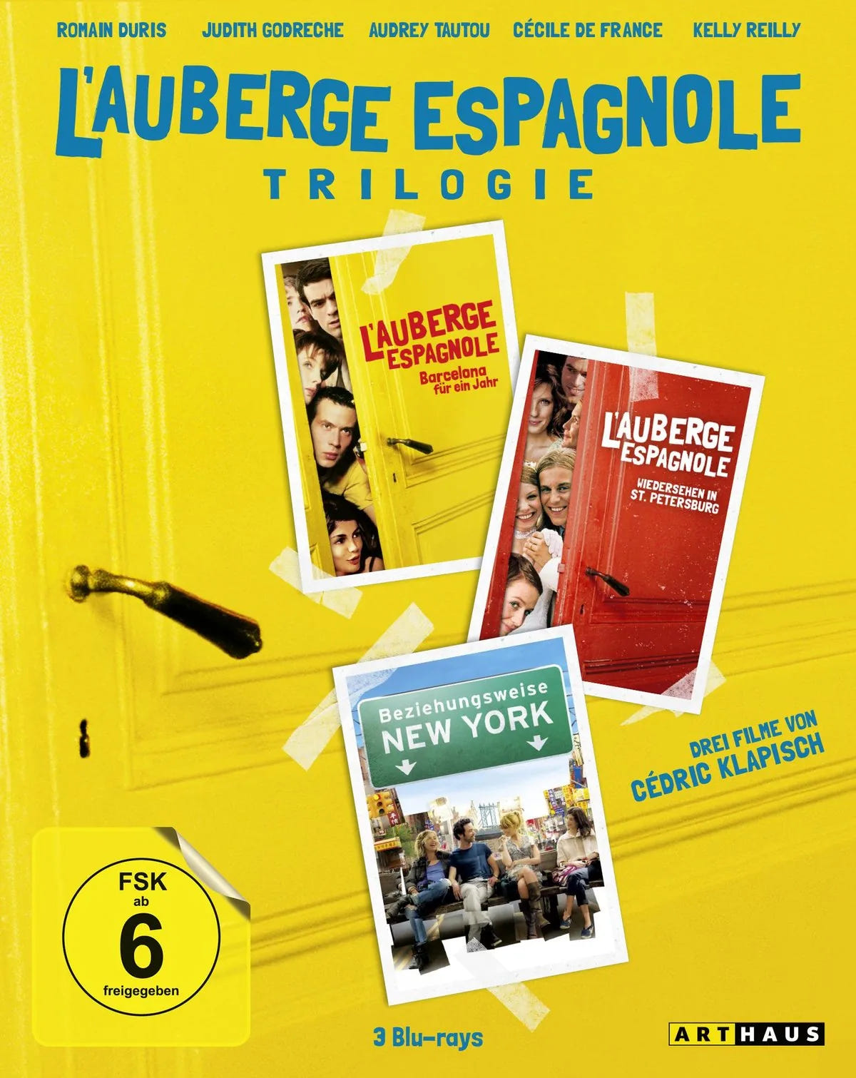 L'Auberge espagnole - Die Trilogie - Blu-ray Disc