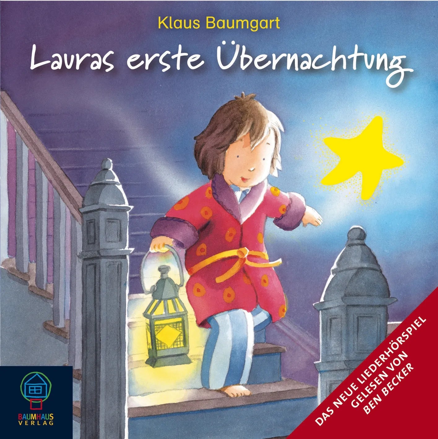 Buchcover von 'Lauras erste Übernachtung' - Hörbuch (CD) von Klaus Baumgart