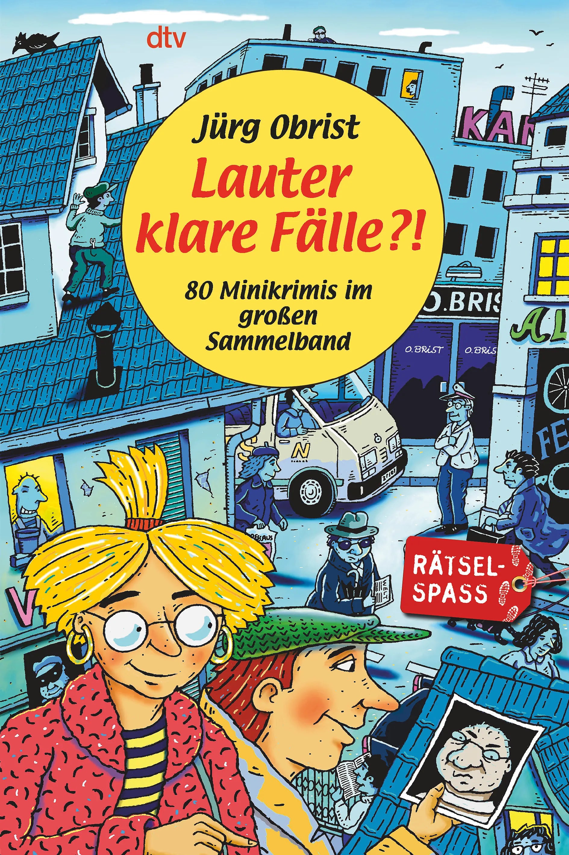 Buchcover von 'Lauter klare Fälle?!' - Taschenbuch von Jürg Obrist