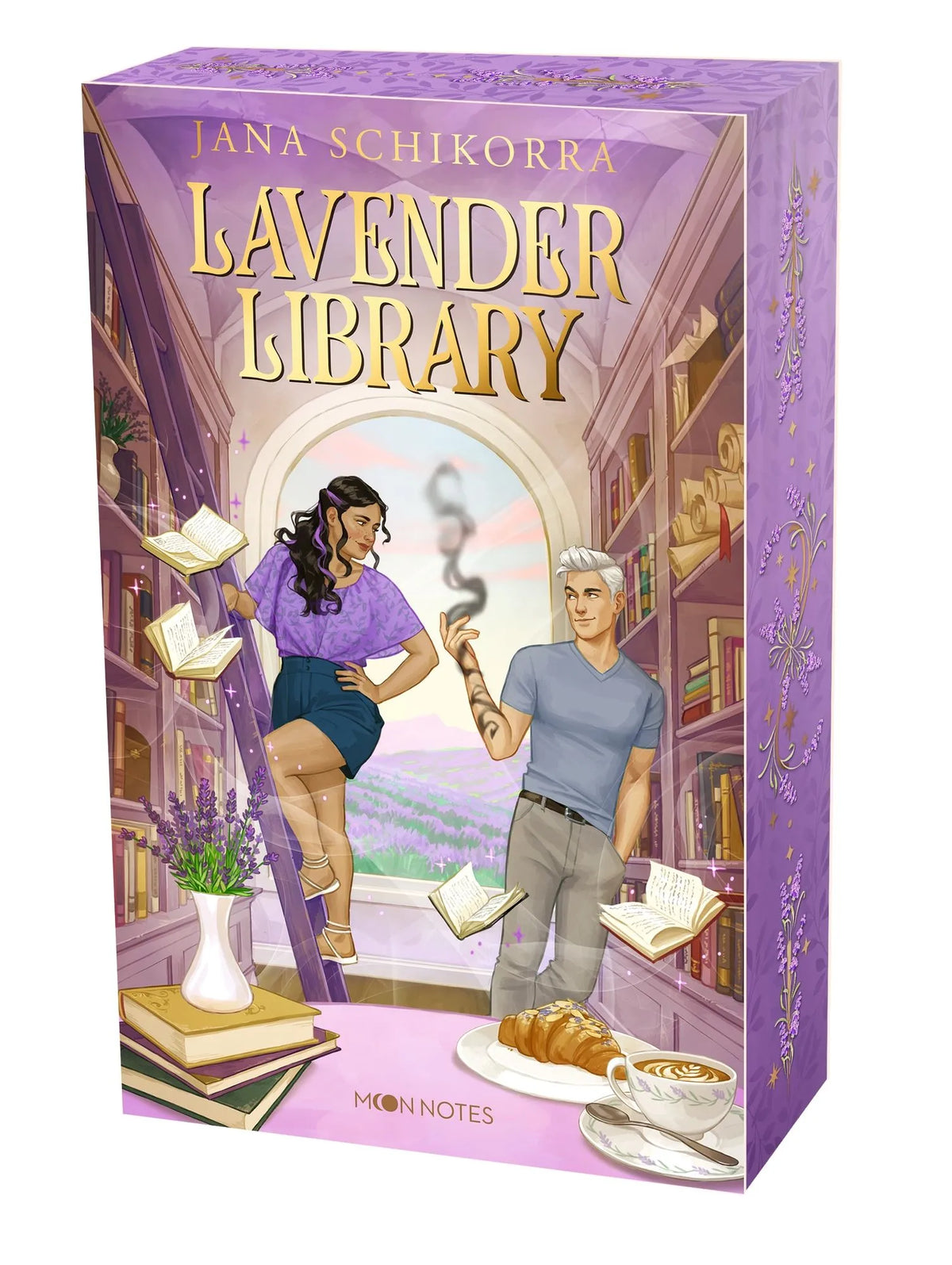 Cover: Lavender Library (Taschenbuch) von Jana Schikorra