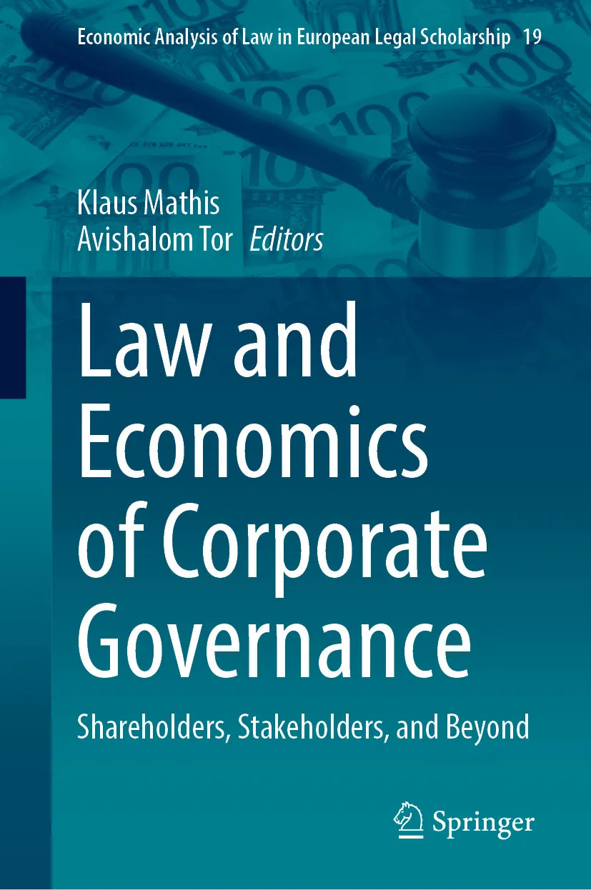 Cover: Law and Economics of Corporate Governance (E-Book)