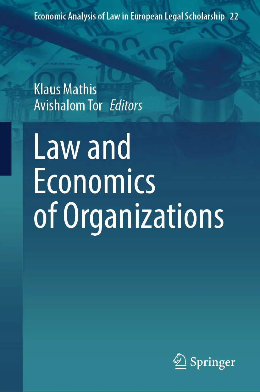Cover: Law and Economics of Organizations (E-Book)