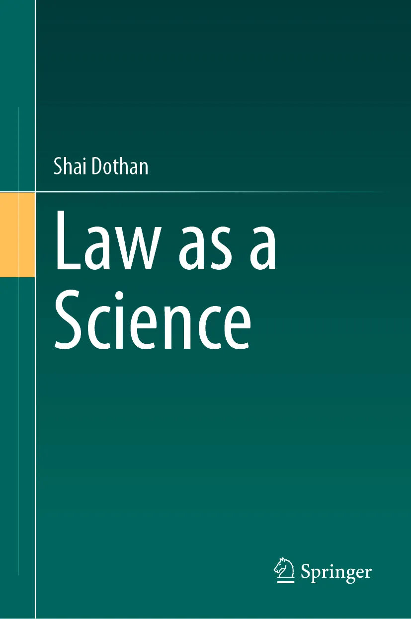 Cover: Law as a Science (E-Book) von Shai Dothan