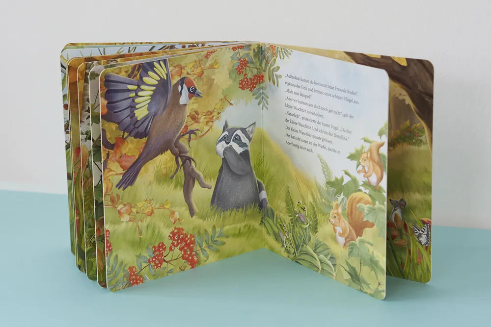 Produktansicht: Kopf hoch, kleiner Waschbär – ein Bilderbuch für Kinder ab 2 Jahren (Gebundene Ausgabe)