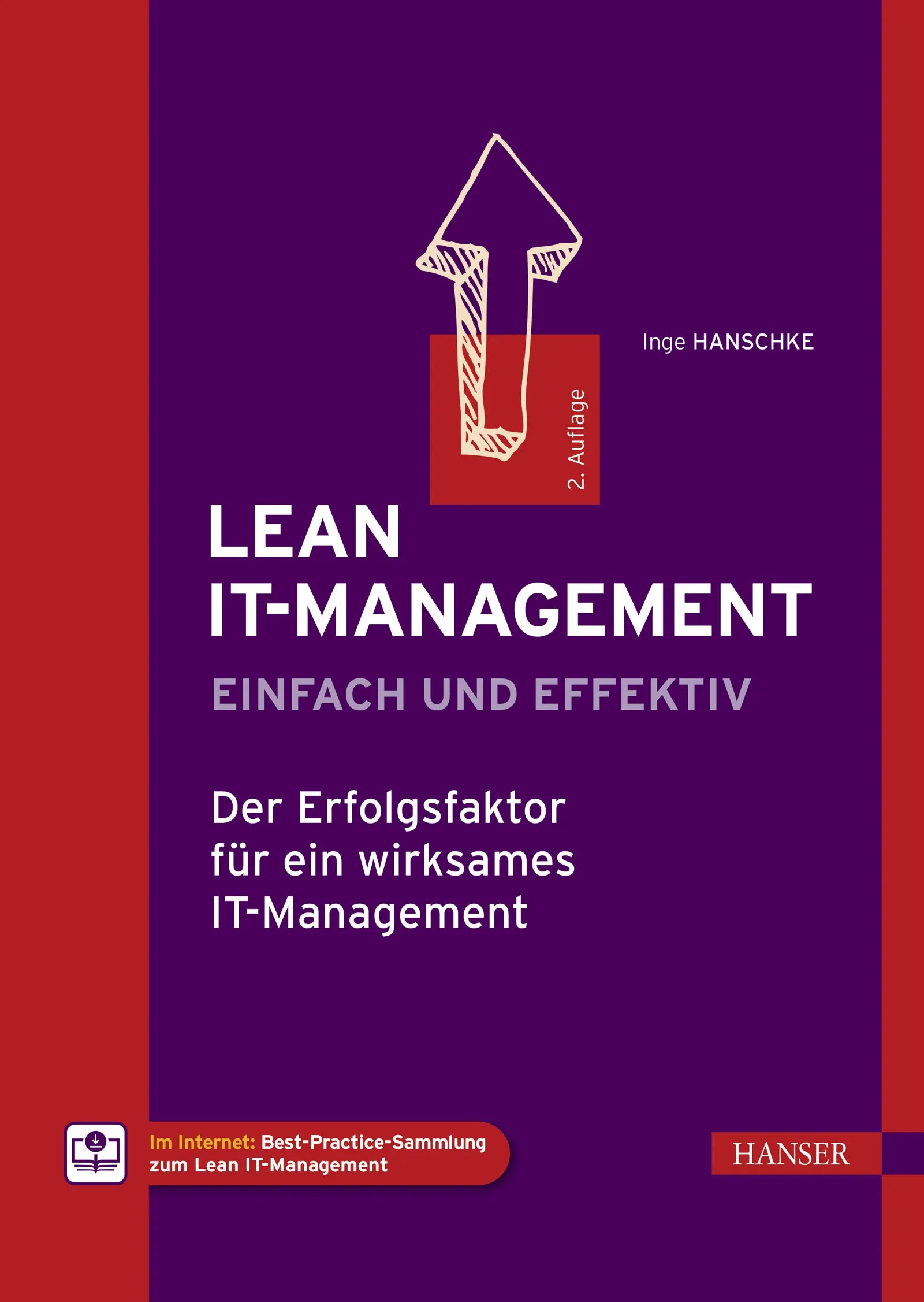 Cover: Lean IT-Management – einfach und effektiv (E-Book) von Inge Hanschke